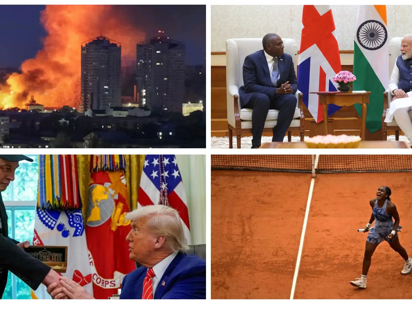 Top 10 world news: Russia bombs Ukraine's Kharkiv, PM Modi meets UK Foreign Secretary David Lammy, and more Top 10 world news: Russia bombs Ukraine's Kharkiv, PM Modi meets UK Foreign Secretary David Lammy, and more