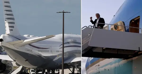 What makes Air Force One: Can Qatari Jet gifted to US President Trump be ...