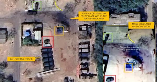 Satellite images expose Pakistan's disinformation regarding Indian airbases attack