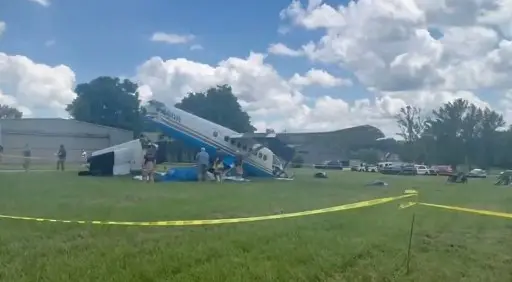 Several injured as plane with 20 aboard crashes in Tennessee: US authorities