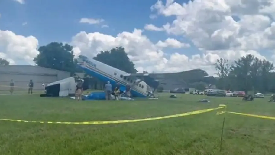 Several injured as plane with 20 aboard crashes in Tennessee: US authorities