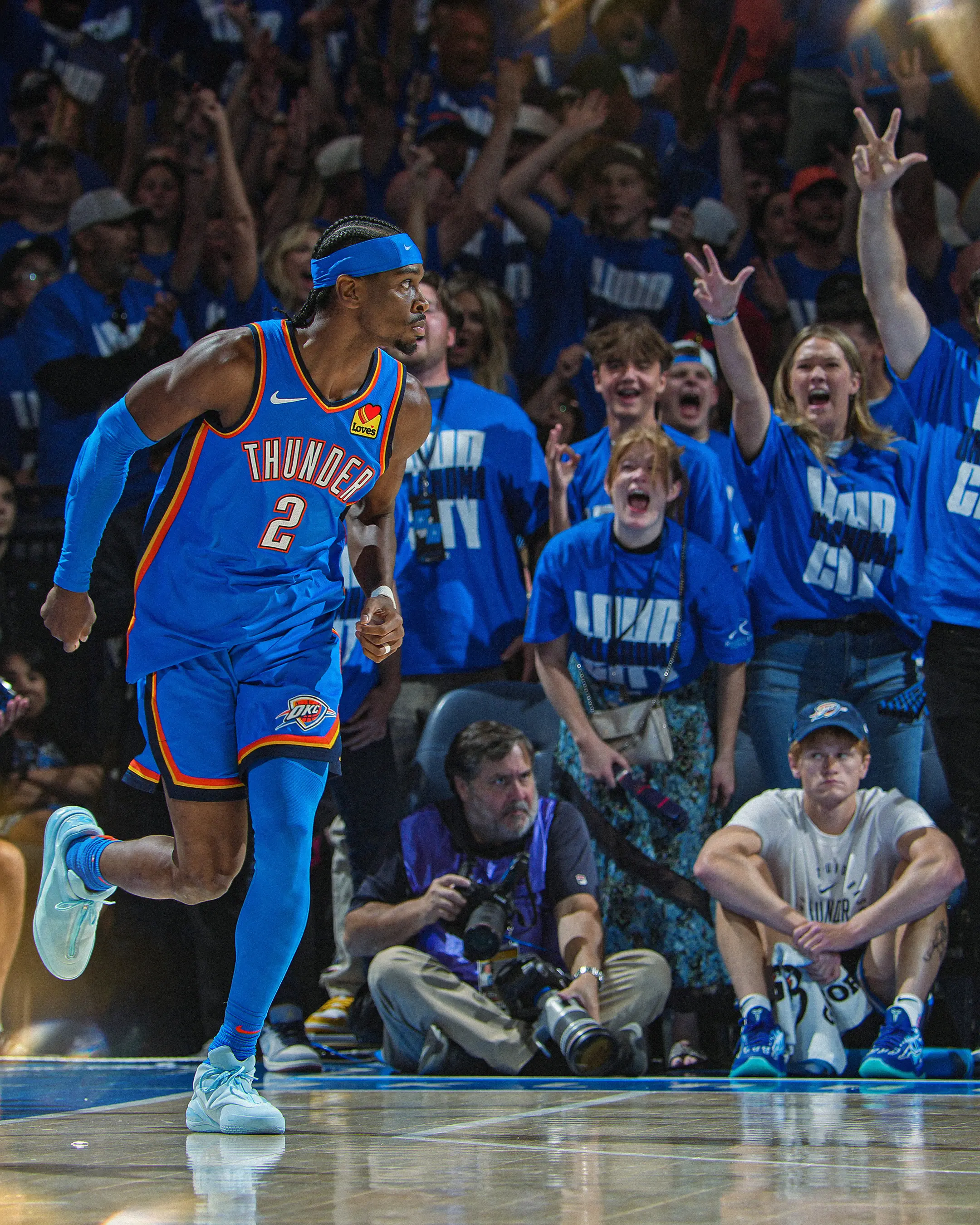 Oklahoma City Thunder rumble to 123-107 win over Indiana Pacers to level NBA Finals