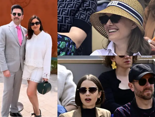 Celebrities at French Open: Parineeti Chopra, Lily Collins and all of the stars spotted | In pics