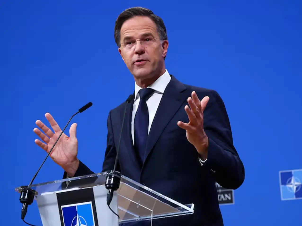 NATO chief calls for 400% increase in alliance’s air defence, citing threat from Russia NATO chief calls for 400% increase in alliance’s air defence, citing threat from Russia