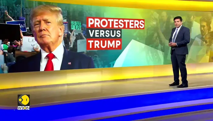  La protests: Donald Trump says Los Angeles would have burned to the ground if he did not act 