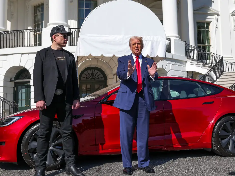 Trump is NOT selling his red Tesla, says he has 'a lot of locations' to park it Trump is NOT selling his red Tesla, says he has 'a lot of locations' to park it
