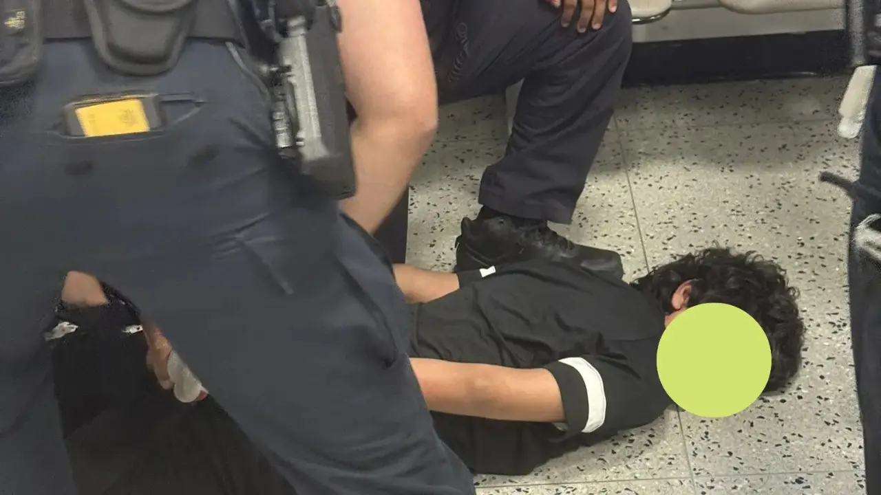 India Embassy reacts to video of Indian student handcuffed and pinned to ground by US officials at Newark airport