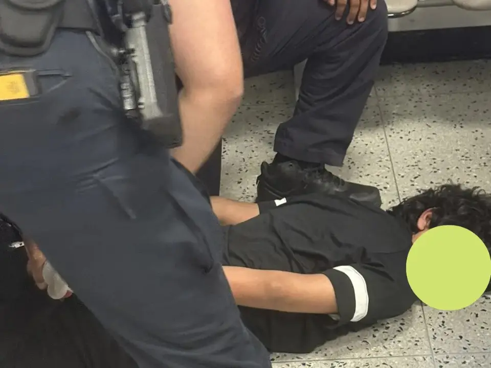  India Embassy reacts to video of Indian student handcuffed and pinned to ground by US officials at Newark airport 
