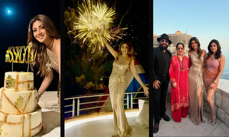 Shilpa Shetty's b'day bash!