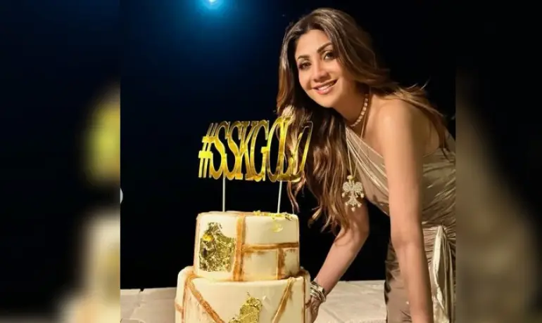 A cake and a happy girl!