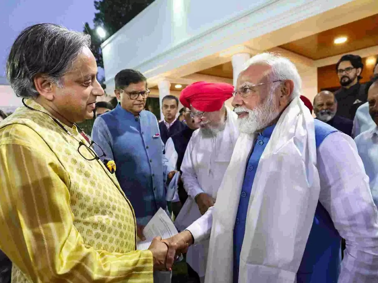 PM Modi hosts members of Operation Sindoor outreach all-party delegations PM Modi hosts members of Operation Sindoor outreach all-party delegations