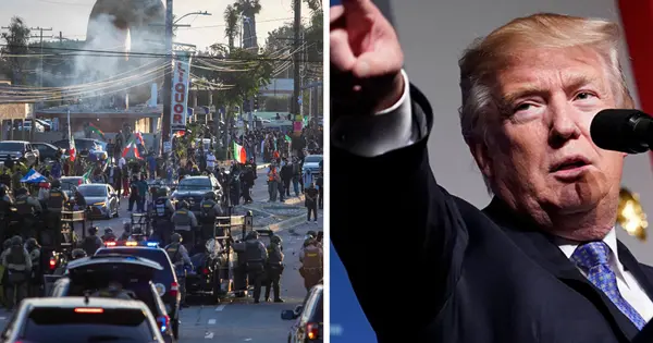 Was kostet es, „bezahlte Aufständische, Tiere“ zu stoppen? Trumps ...