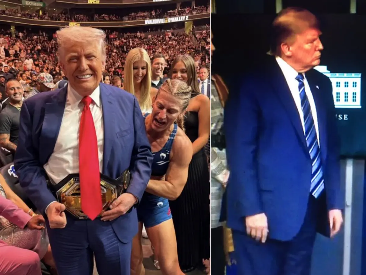  Foley catheter or Bungalow Legs? Internet is curious about 'bulge' in Donald Trump's pants. Here's what Musk's Grok says 