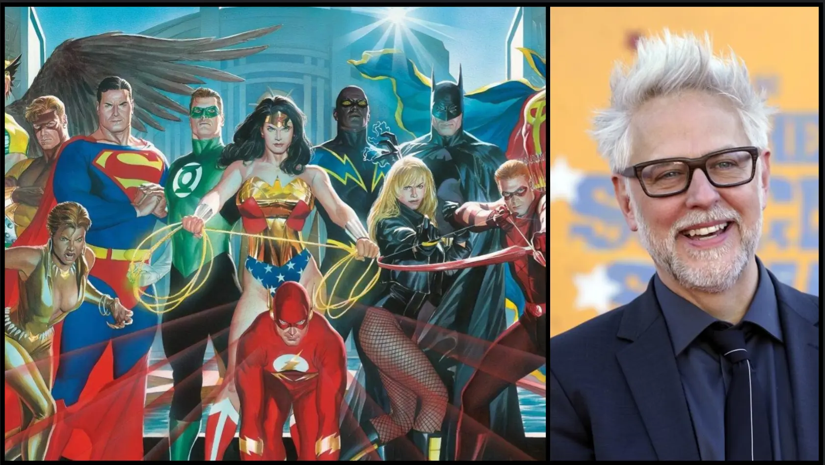 Superman director James Gunn shares an update on the DCU's Justice League