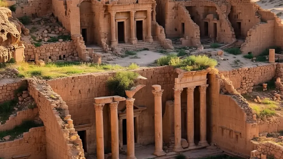 The lost city of Tharais once part of Jordan's Holy Lands has been found