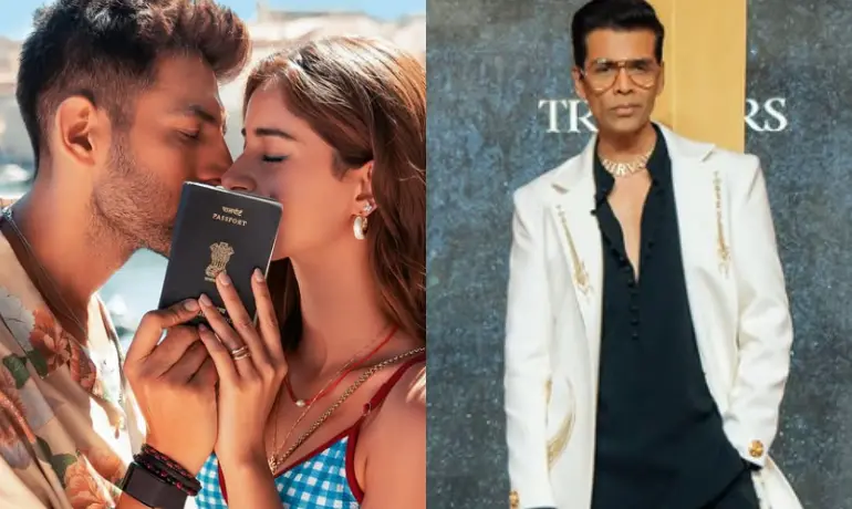 Karan Johar on Kartik Aryan and Ananya Panday’s pairing in Tu Meri Main Tera Main Tera Tu Meri: 'They look amazing together'
