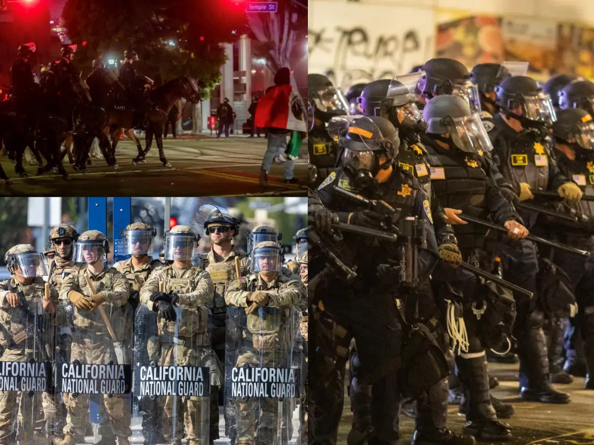 National Guard in Texas, Marines in LA, Molotov cocktail attack: Protests over Trump admin's immigration crackdown continues
