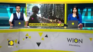 Myanmar Rebels Claim Rare Win Against Junta | Rebels: Downed Junta Jet In Sagaing Region