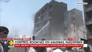 Ahmedabad plane crash: Air India plane crashed into doctors’ hostel shortly after takeoff 