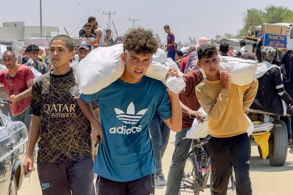 Five members of Gaza Humanitarian Foundation killed in Hamas attack, says US-backed aid group