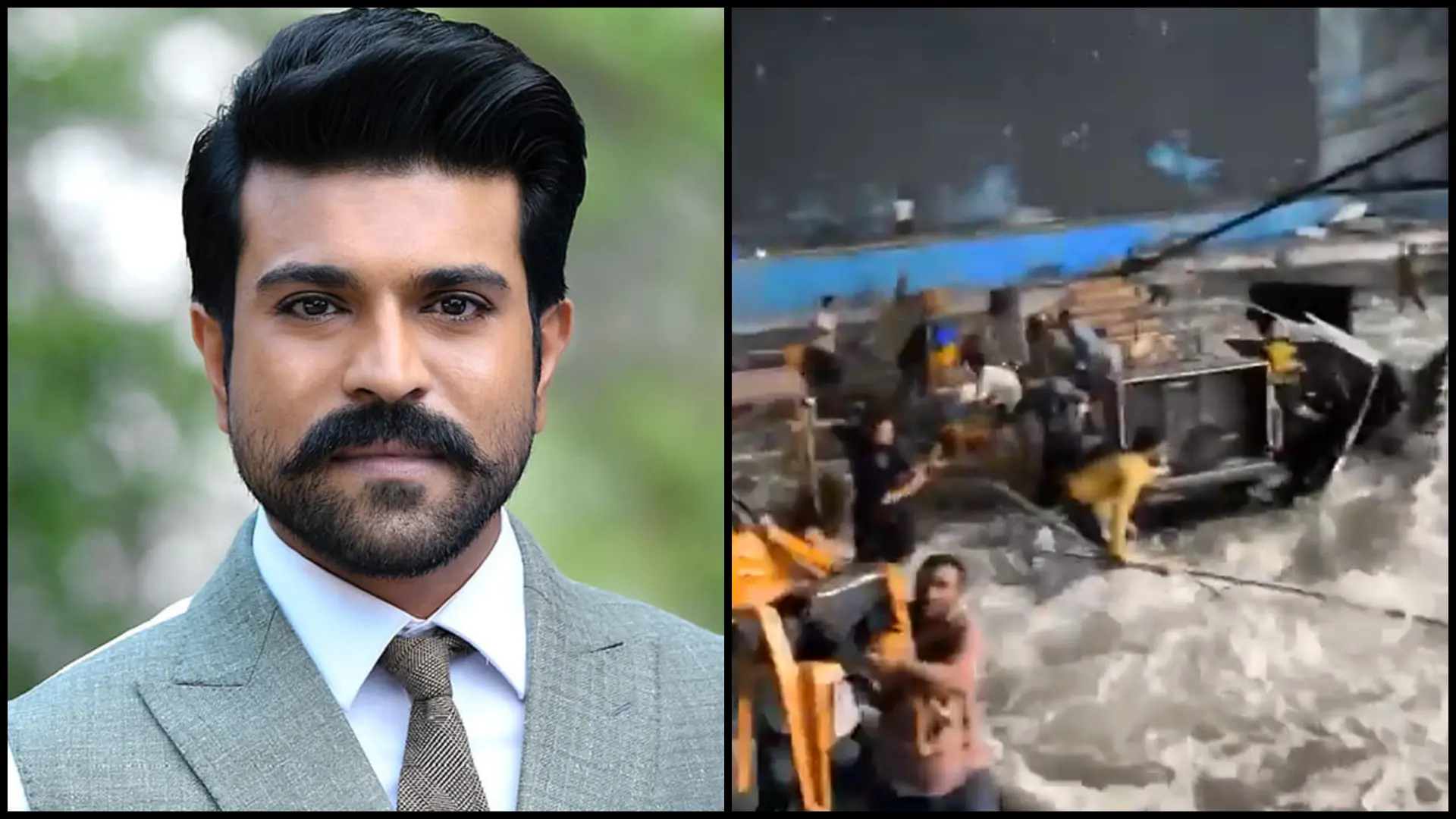 The India House: Water tank bursts on the sets of Ram Charan's maiden production