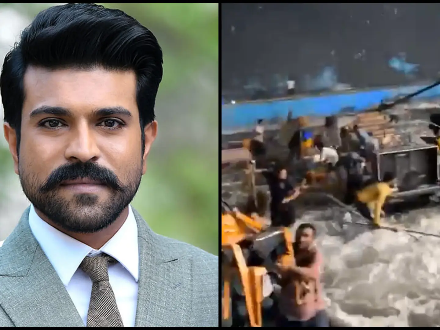 The India House: Water tank bursts on the sets of Ram Charan's maiden production The India House: Water tank bursts on the sets of Ram Charan's maiden production