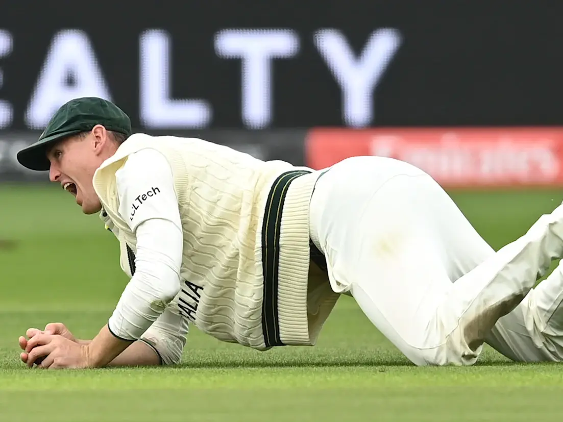 WTC Final | SA vs AUS: Labuschagne takes screamer at covers to dismiss Bavuma - WATCH WTC Final | SA vs AUS: Labuschagne takes screamer at covers to dismiss Bavuma - WATCH