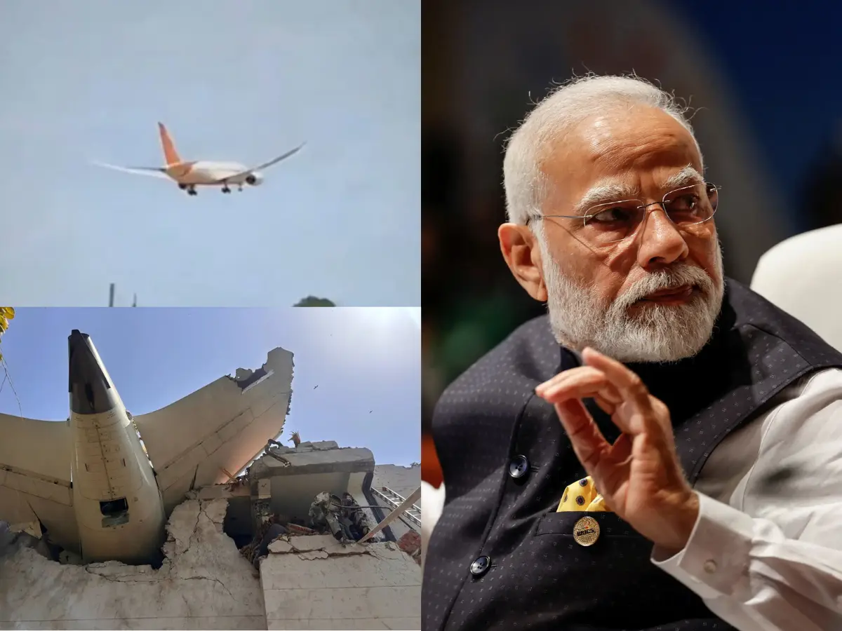 LIVE | Ahmedabad plane crash: PM Modi visits crash site and hospital to meet injured