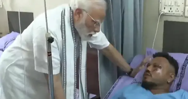 Ahmedabad plane crash: PM Modi visits lone miracle survivor Ramesh ...