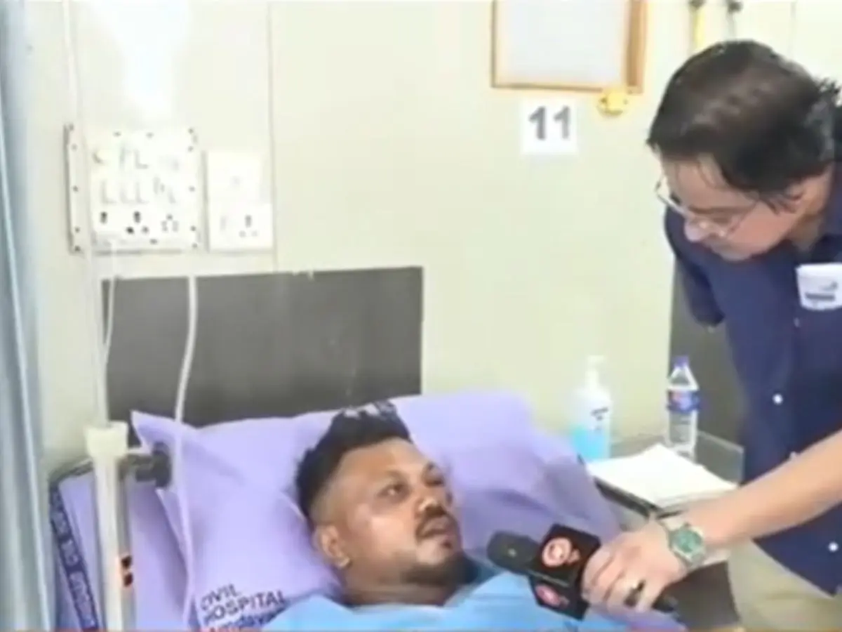 How he survived the crash?