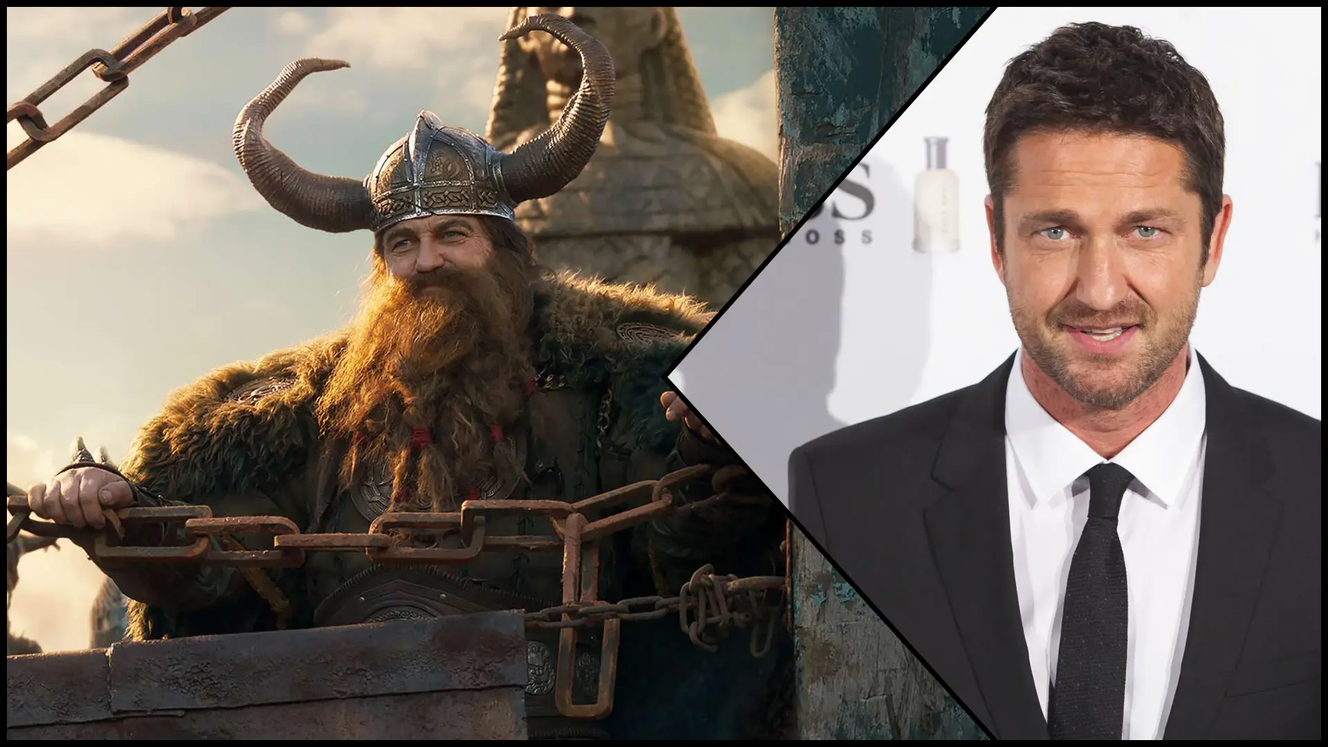 How to Train Your Dragon star Gerard Butler shares that the movie is dedicated to his late mother