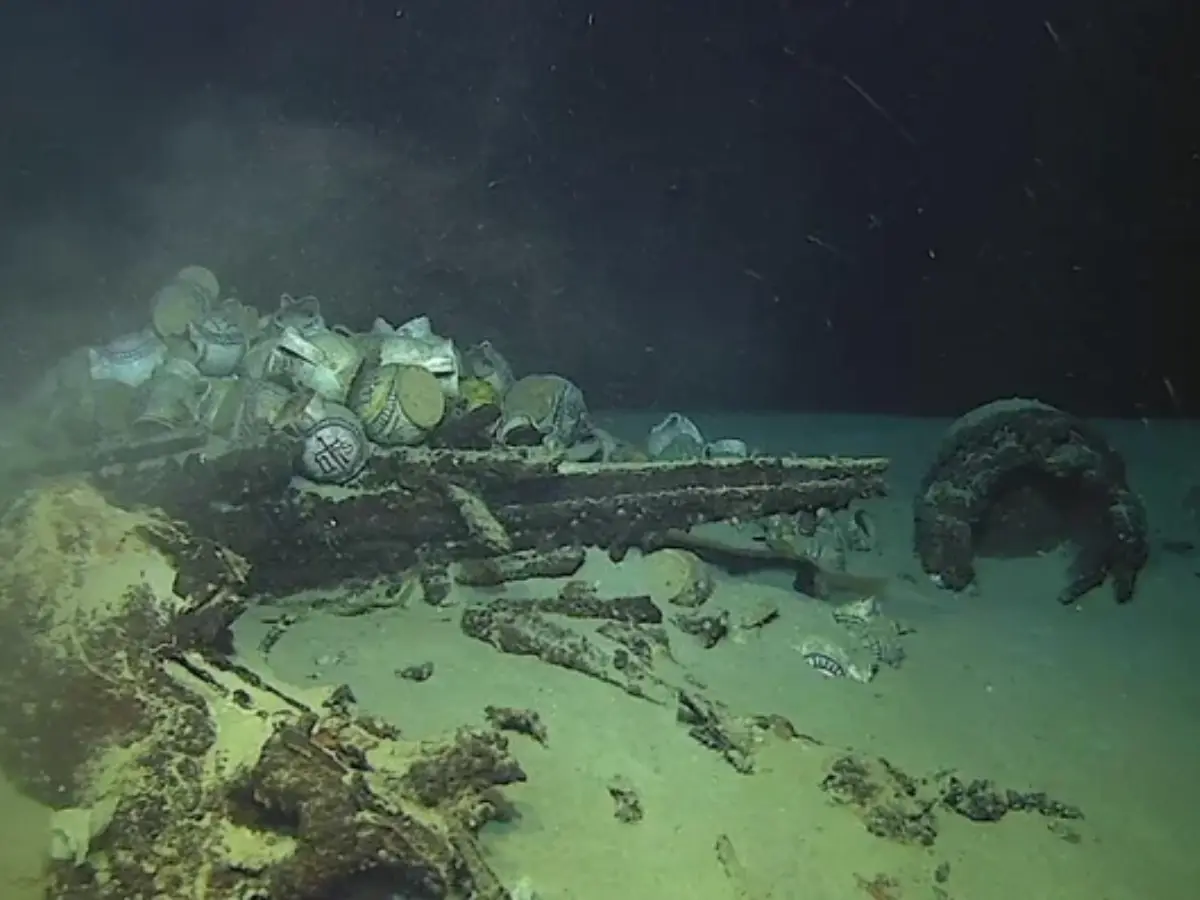 Time froze at this 500-year-old shipwreck discovered kilometres deep in France