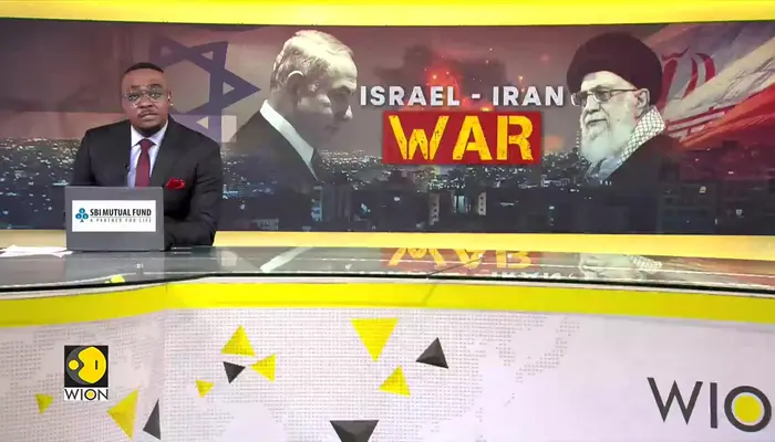 Iranian missile strikes central Israel | Israel's emergency service responds to missile impact