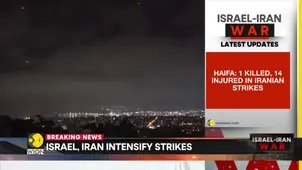 Breaking: Israel's Haifa under attack, 1 killed & 14 injured in Iranian strikes
