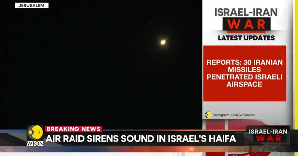 Breaking: Israel's Haifa under attack, Israelis told to enter bomb ...