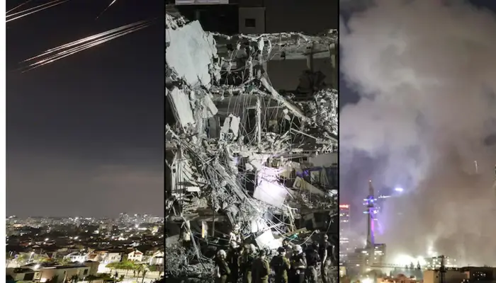  Missiles seen in sky, explosions heard, buildings damaged: What unfolded in Tel Aviv moments after Iran launched retaliatory airstrikes 
