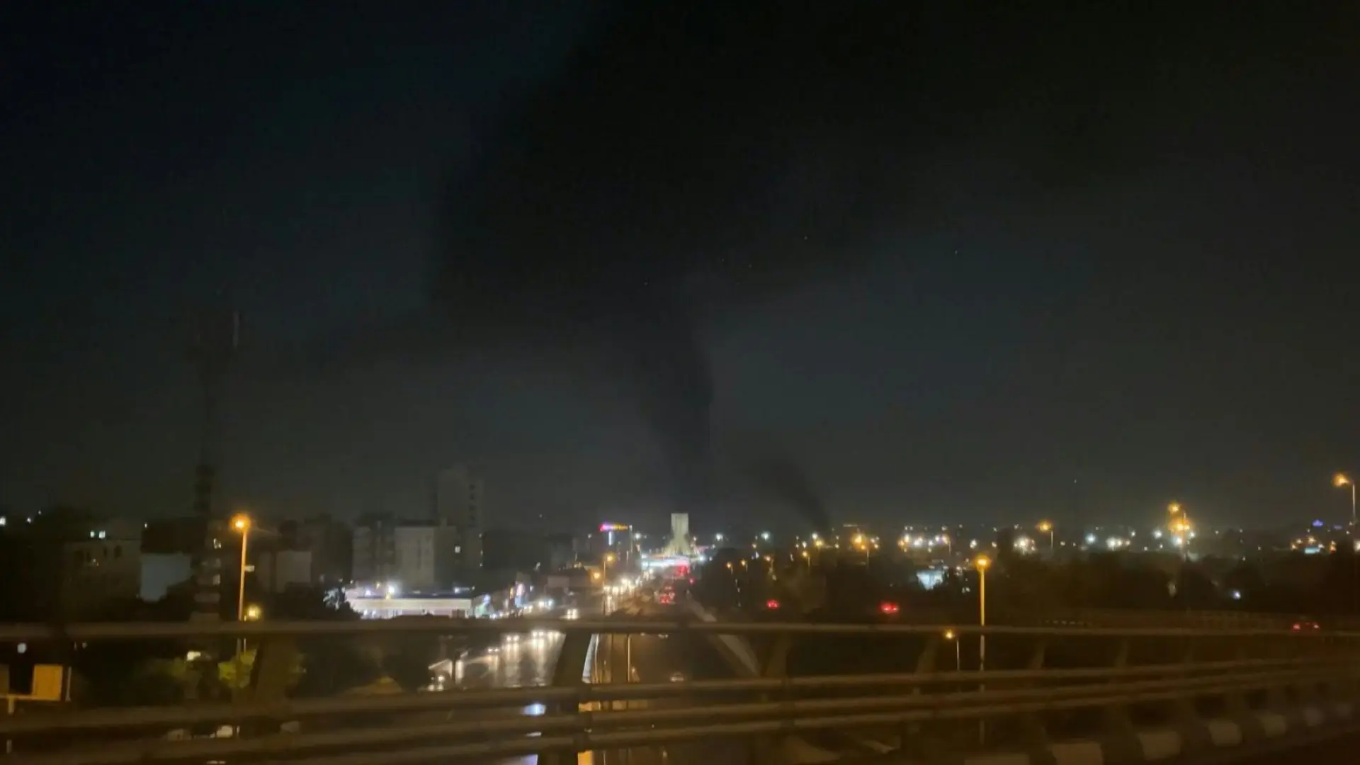 Israel-Iran war: Fire, heavy smoke erupt from Tehran’s Mehrabad Airport after Israeli strike | VIDEO
