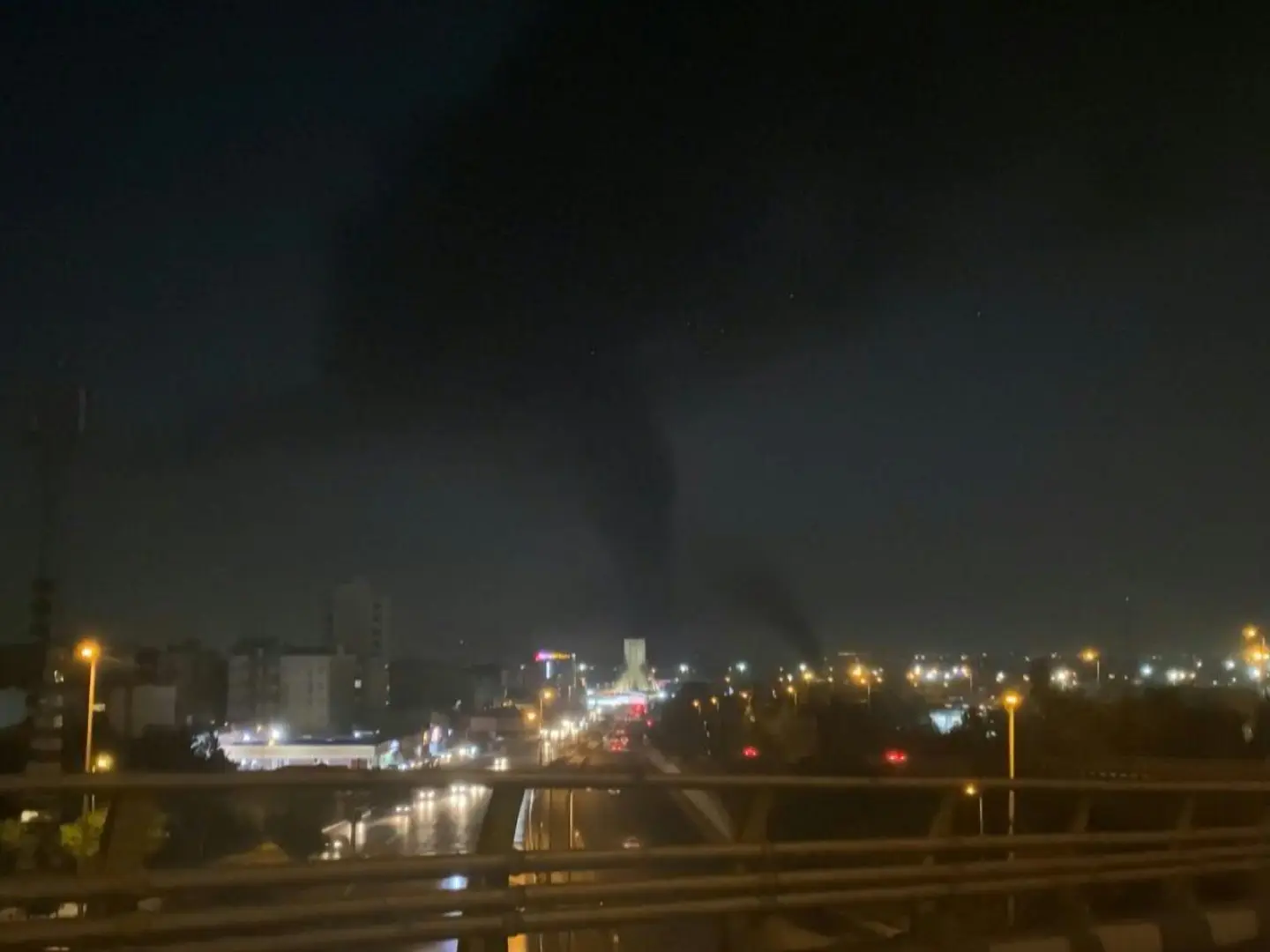  Israel-Iran war: Fire, heavy smoke erupt from Tehran’s Mehrabad Airport after Israeli strike | VIDEO 
