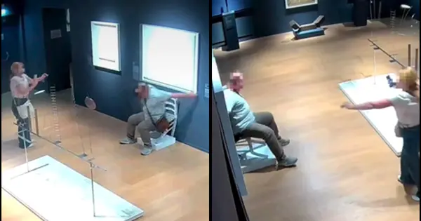 Tourist Breaks Crystal Chair at Italian Museum