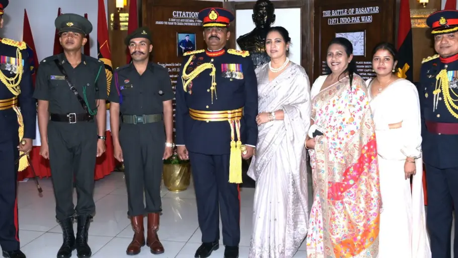 Sri Lankan Army Chief Lasantha Rodrigo Revisits IMA Roots