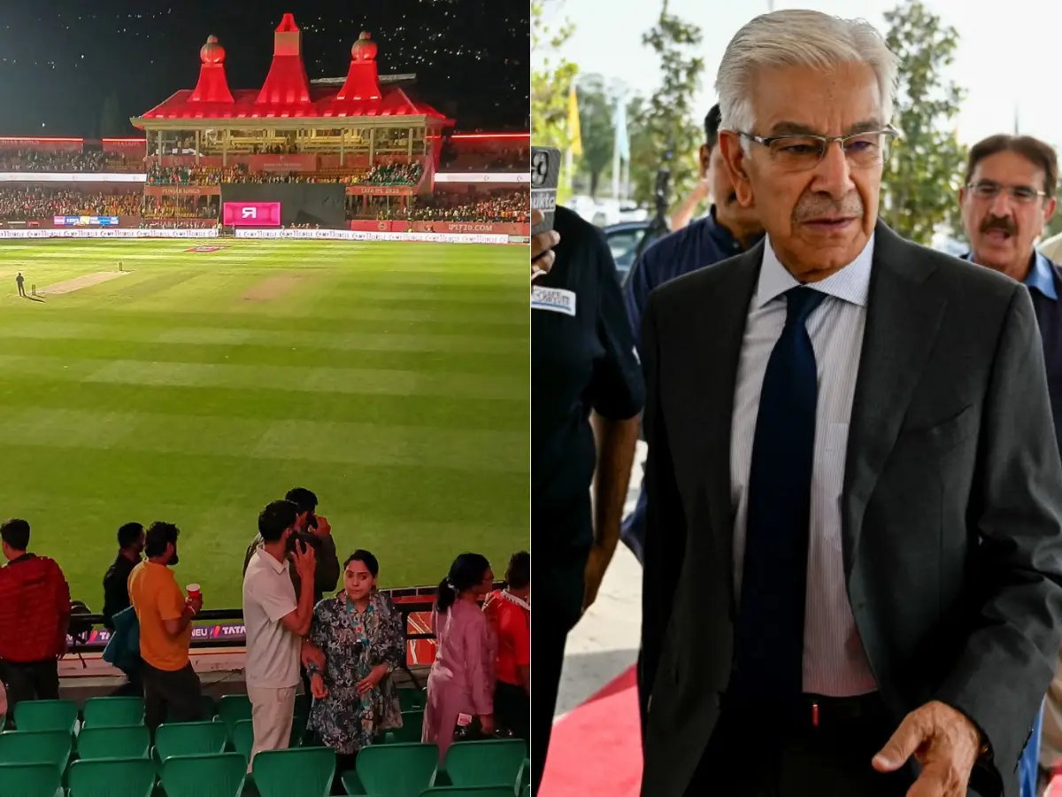  Pakistan defence minister makes bizarre claim, says 'hacked floodlights during IPL 2025' 