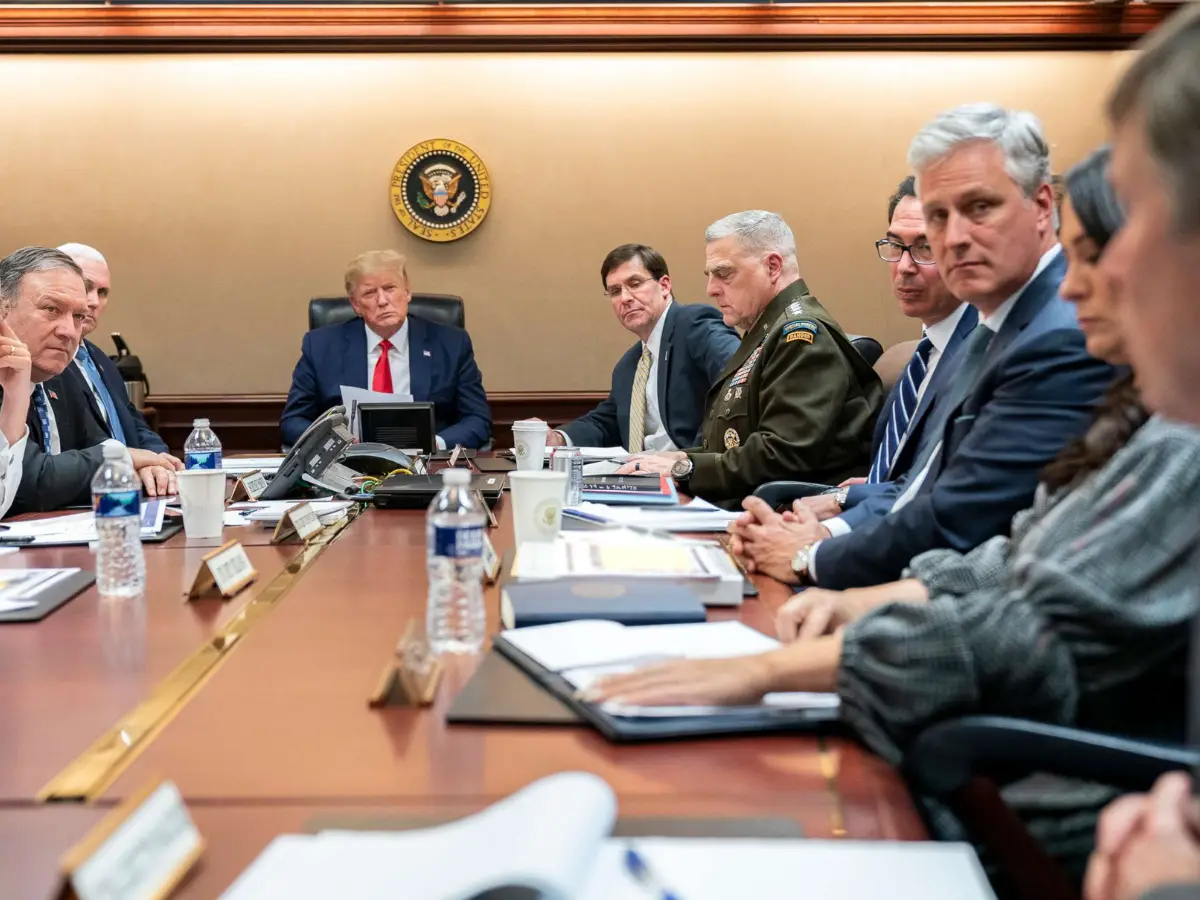 Trump heads to US Situation Room amid heightened Israel-Iran tensions | What is 'Sit Room' and what this means?