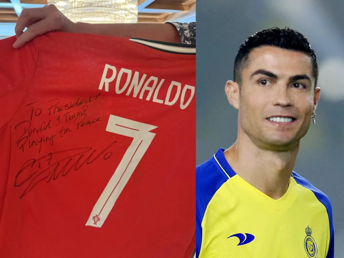 Cristiano Ronaldo sends special gift and a message to Trump at G7 Summit amid Israel-Iran war