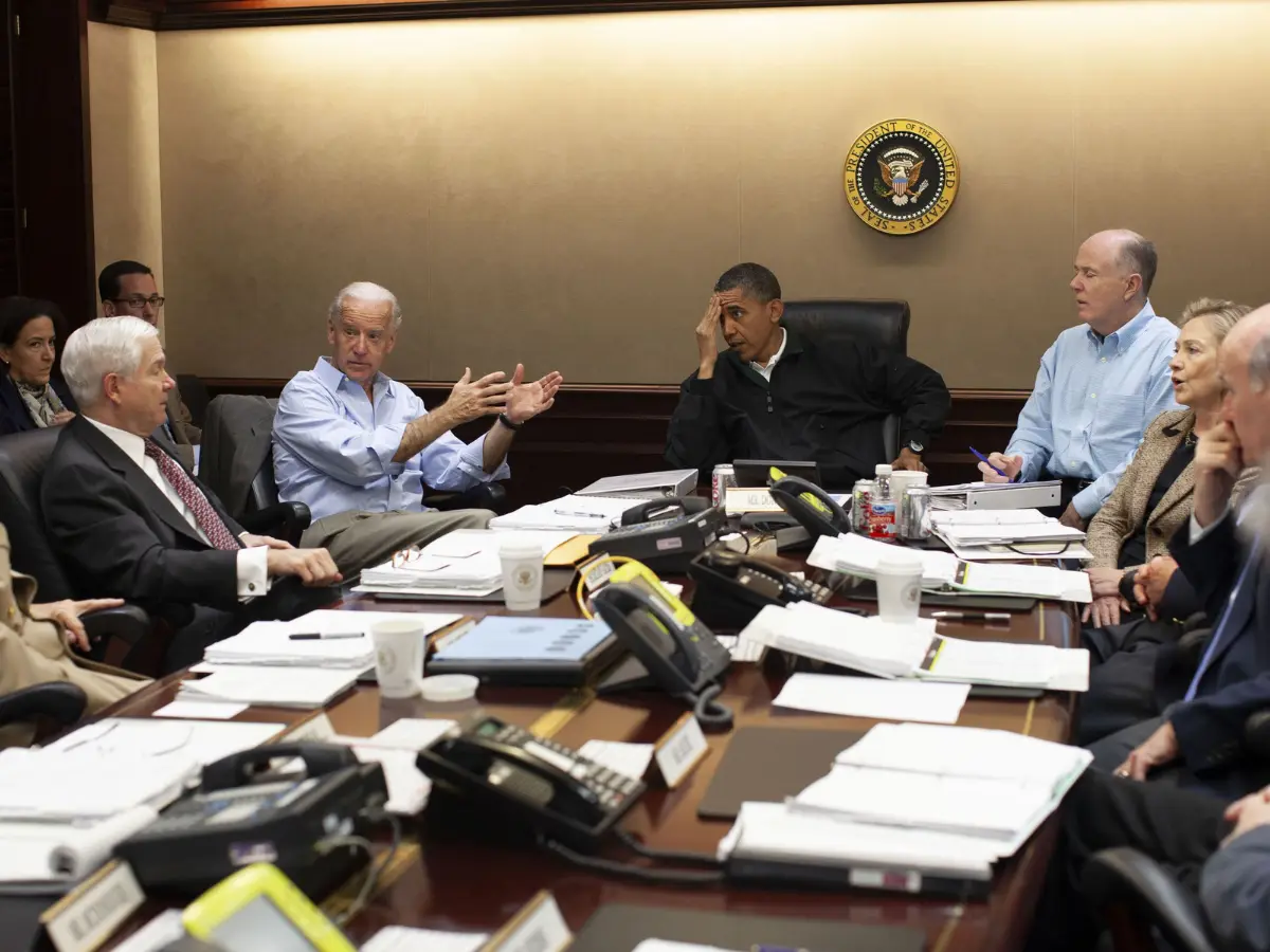 Barack Obama in situation room