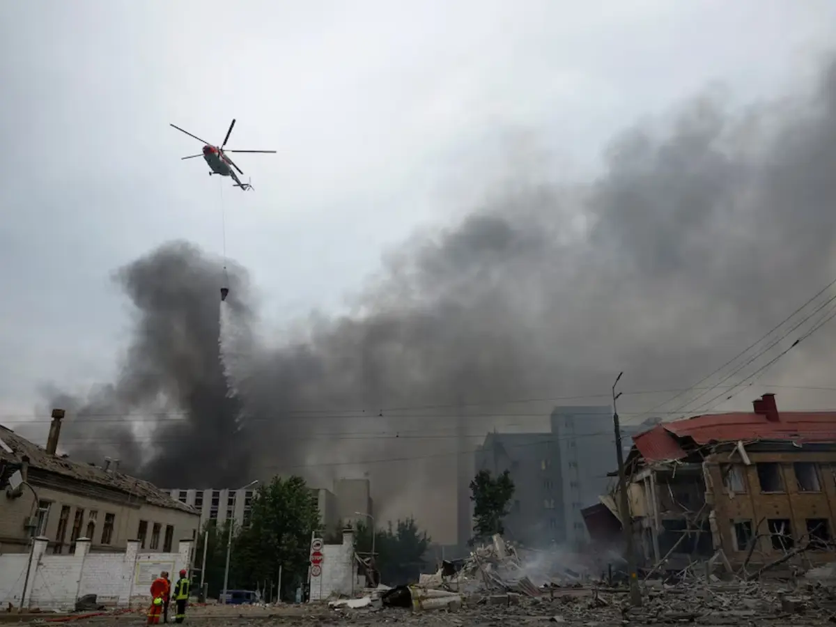 Russian missile and drone attack kills at least 15 in Kyiv, other cities