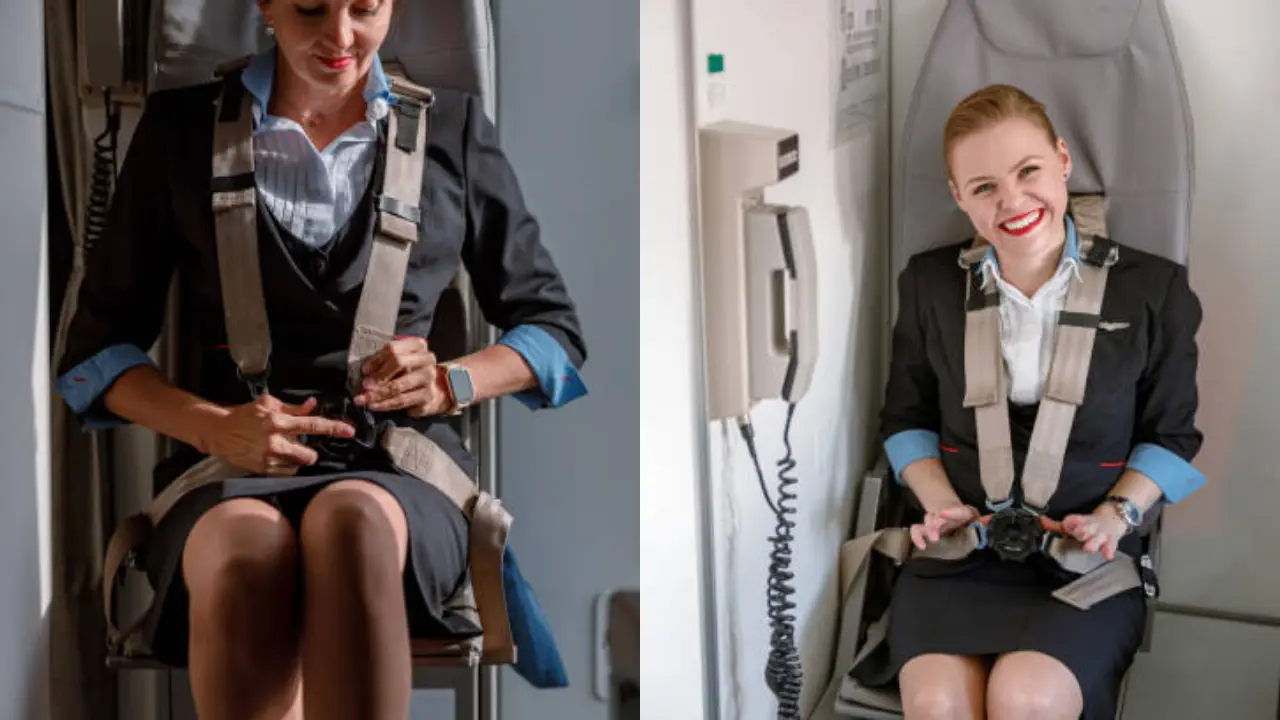 Why Are Cabin Crew Seat Belts Different?