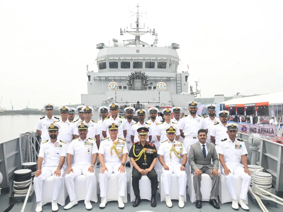 INS Arnala commissioned