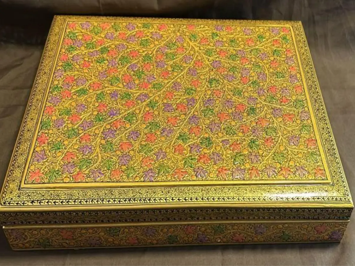 Papier mache box from J&K