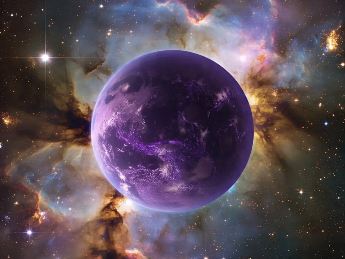 Billions of years ago, Earth was purple in colour, sometimes even pink Billions of years ago, Earth was purple in colour, sometimes even pink