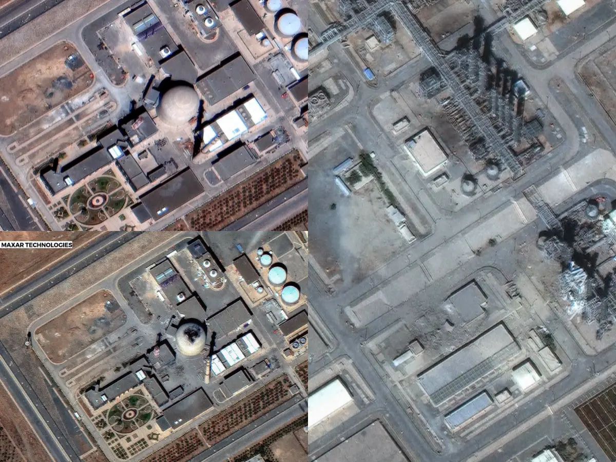  Israel-Iran conflict: Satellite images show extent of damage at Iran's heavy water nuclear facilities in Arak 